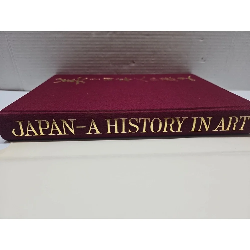 JAPAN A HISTORY IN ART Book First Printing 1964 Japanese Art Original Vintage
